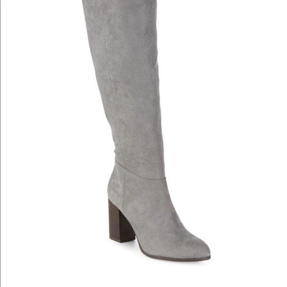 Circus by Sam Edelman Tall Dark Grey Boots - Picture 2 of 4